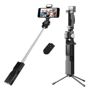 پایه مونوپاد X-3 با چرخش خودکار 360 درجه به همراه رینگ لایت